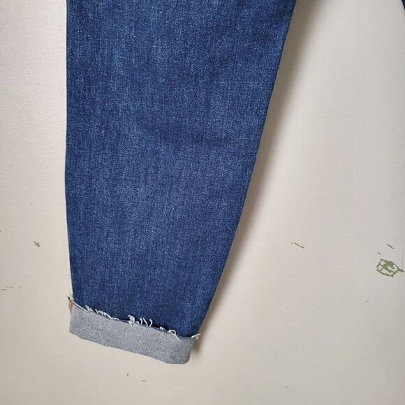 NWT OLD NAVY O.G. STRAIGHT HIGH RISE JEANS RAW EDGE SIZE 10 WOMENS - Picture 12 of 14